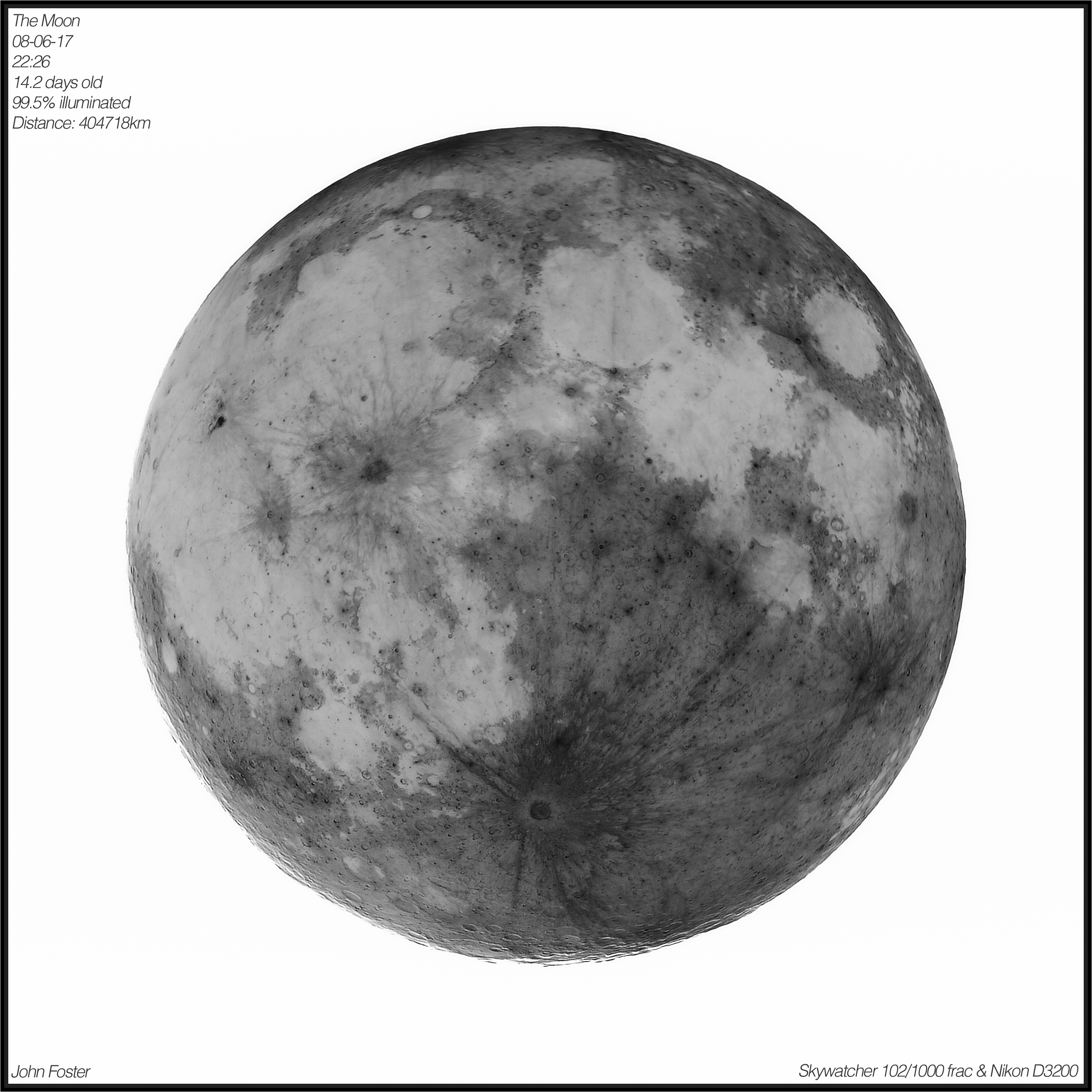The Moon 08-06-17 - Imaging - Lunar - Stargazers Lounge