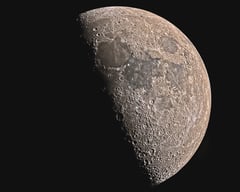 97% Moon in H alpha - Member's Album - Stargazers Lounge