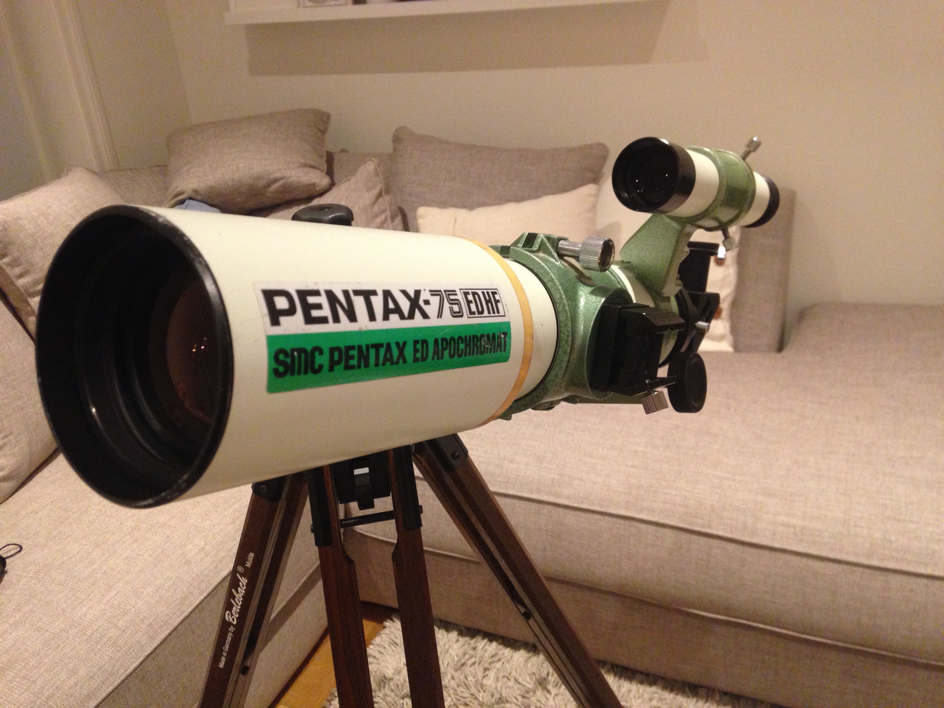 Help with pricing Pentax 75 EDHF and original 0.72x reducer - Getting  Started General Help and Advice - Stargazers Lounge