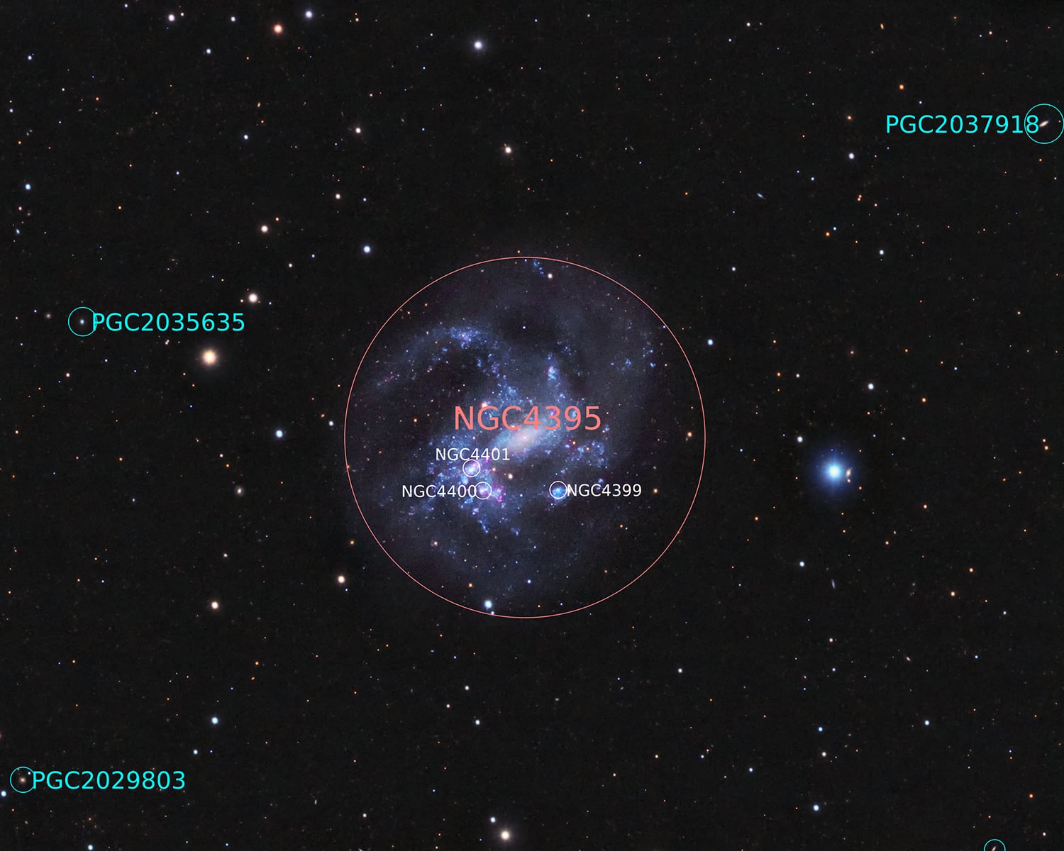 NGC 4395 - Imaging - Deep Sky - Stargazers Lounge
