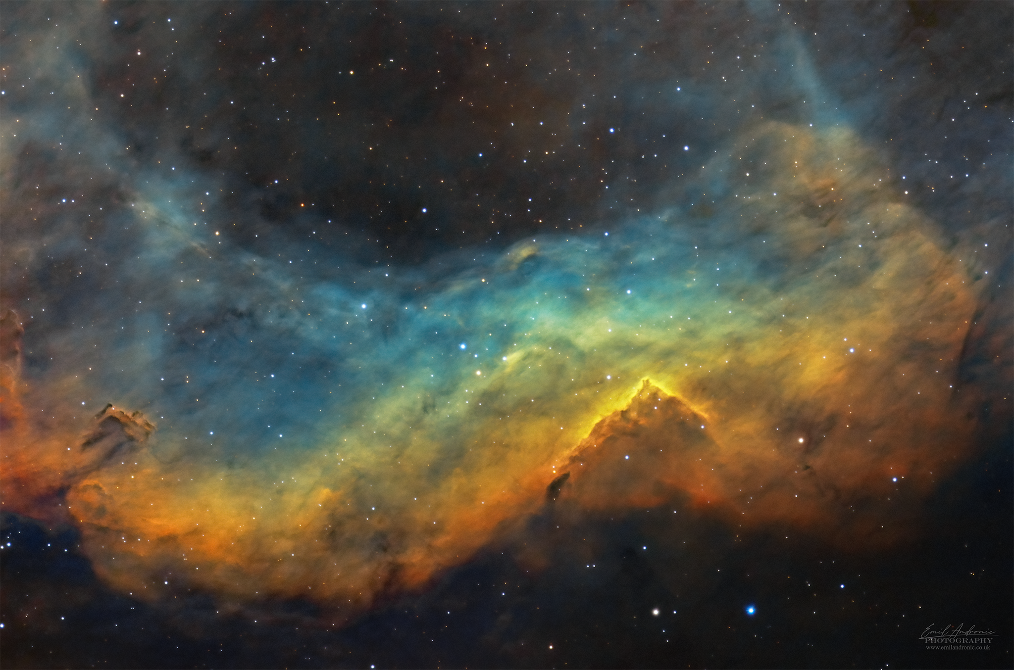 My first Lynds Bright Nebula as the main target - LBN 587