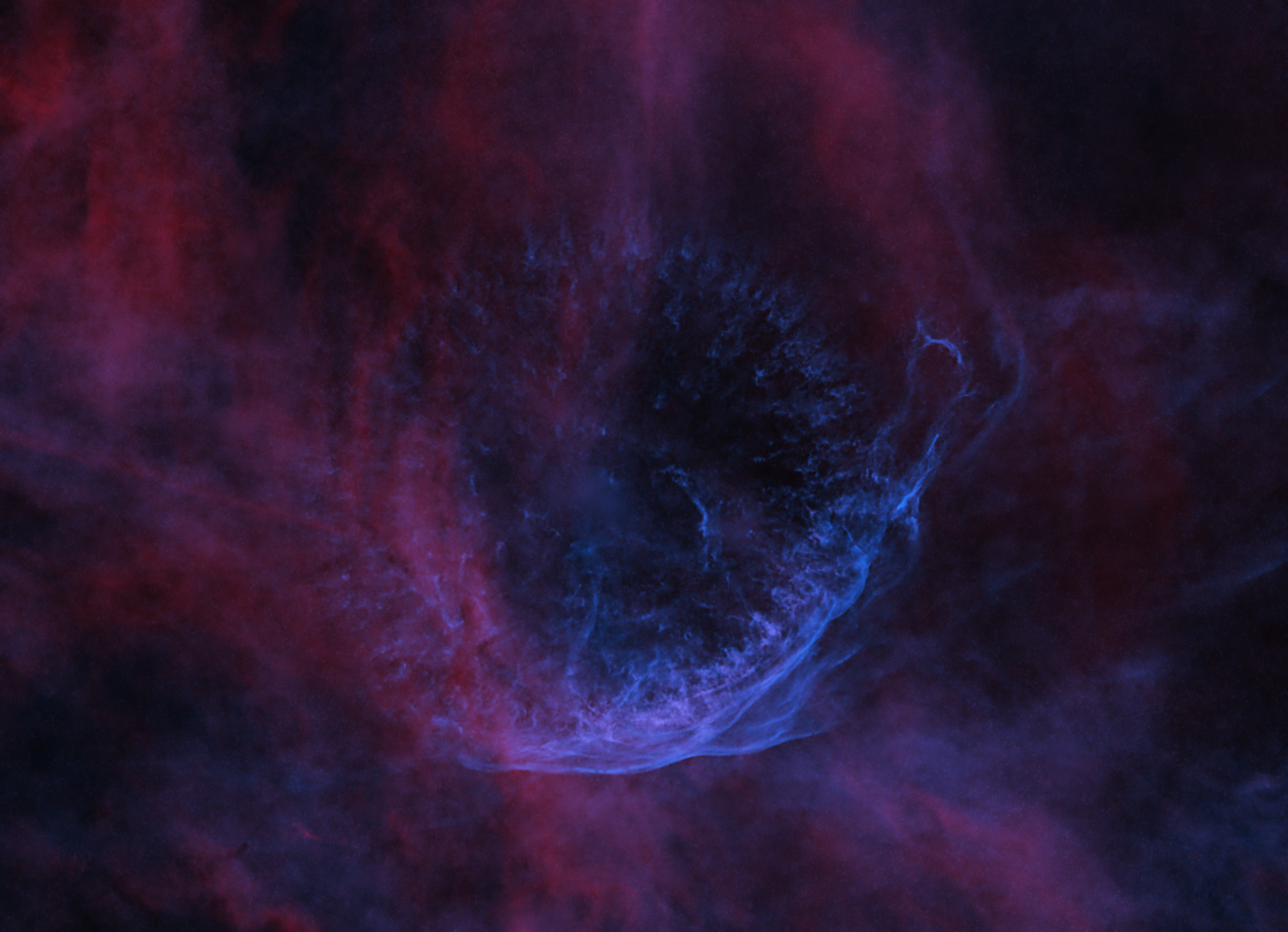Wolf-Rayet star WR134 & nebula - 