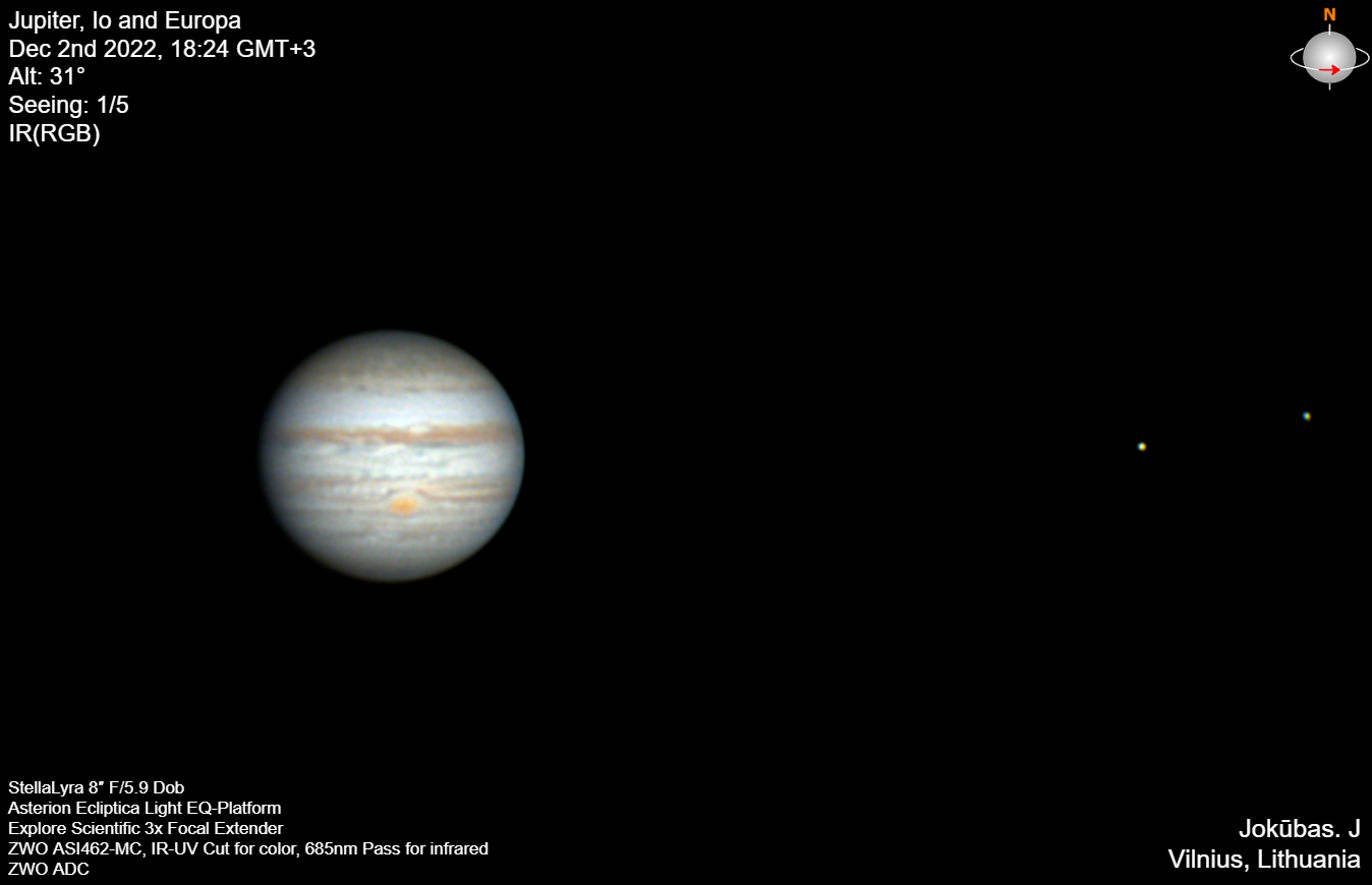 Jupiter - Dec 2 - Imaging - Planetary - Stargazers Lounge