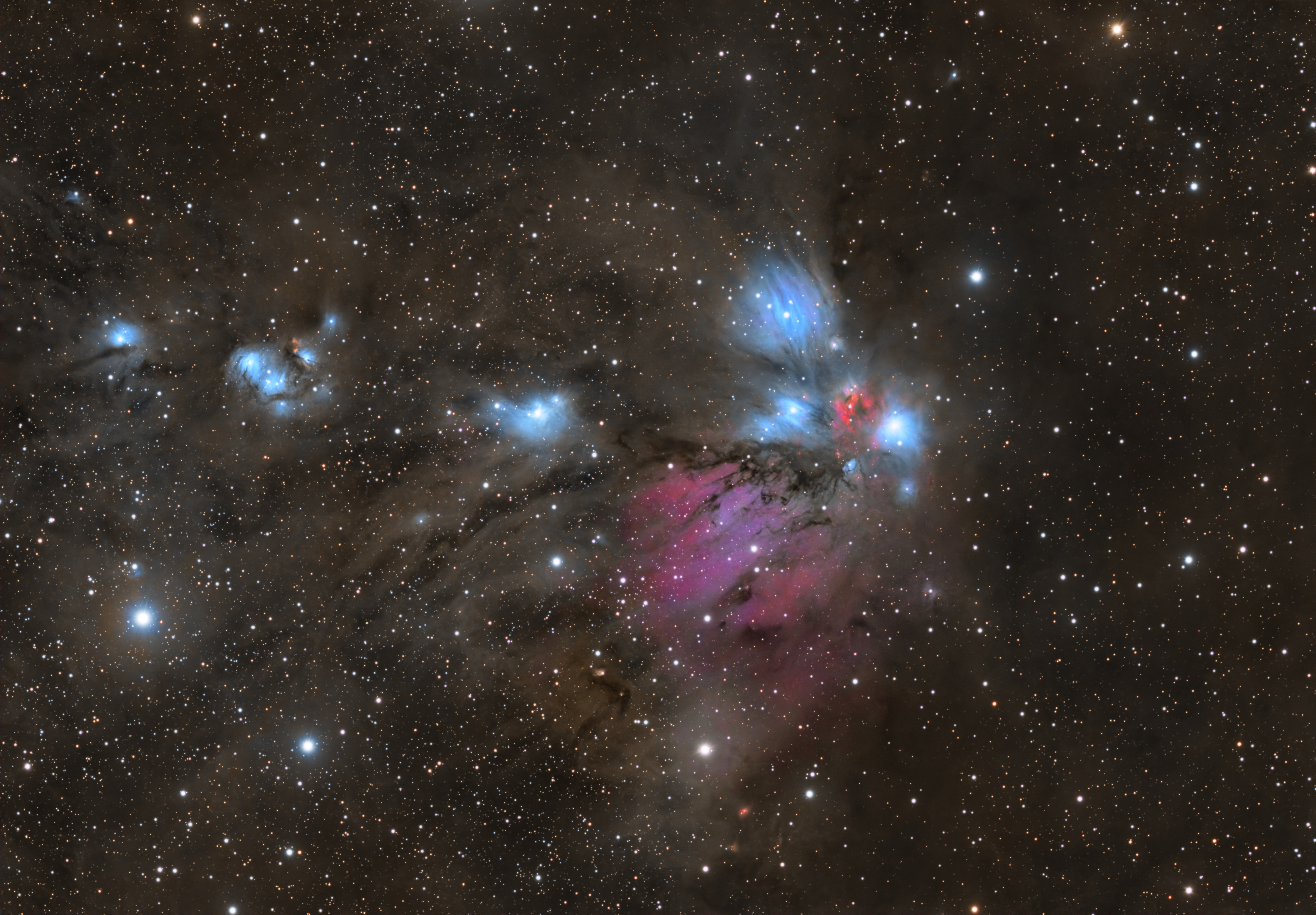 NGC2170 and Friends - The Angel Nebula in Monoceros - Imaging