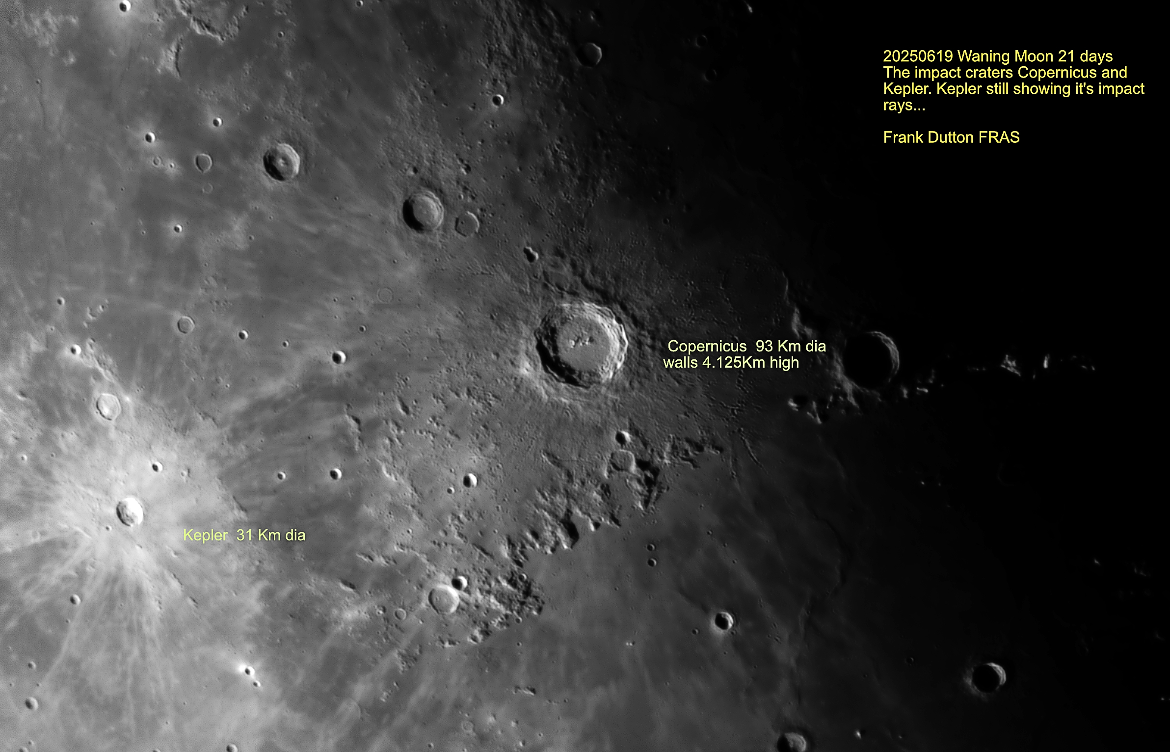 The Moon at 03:00 ish 19th June 2025 - Imaging - Lunar