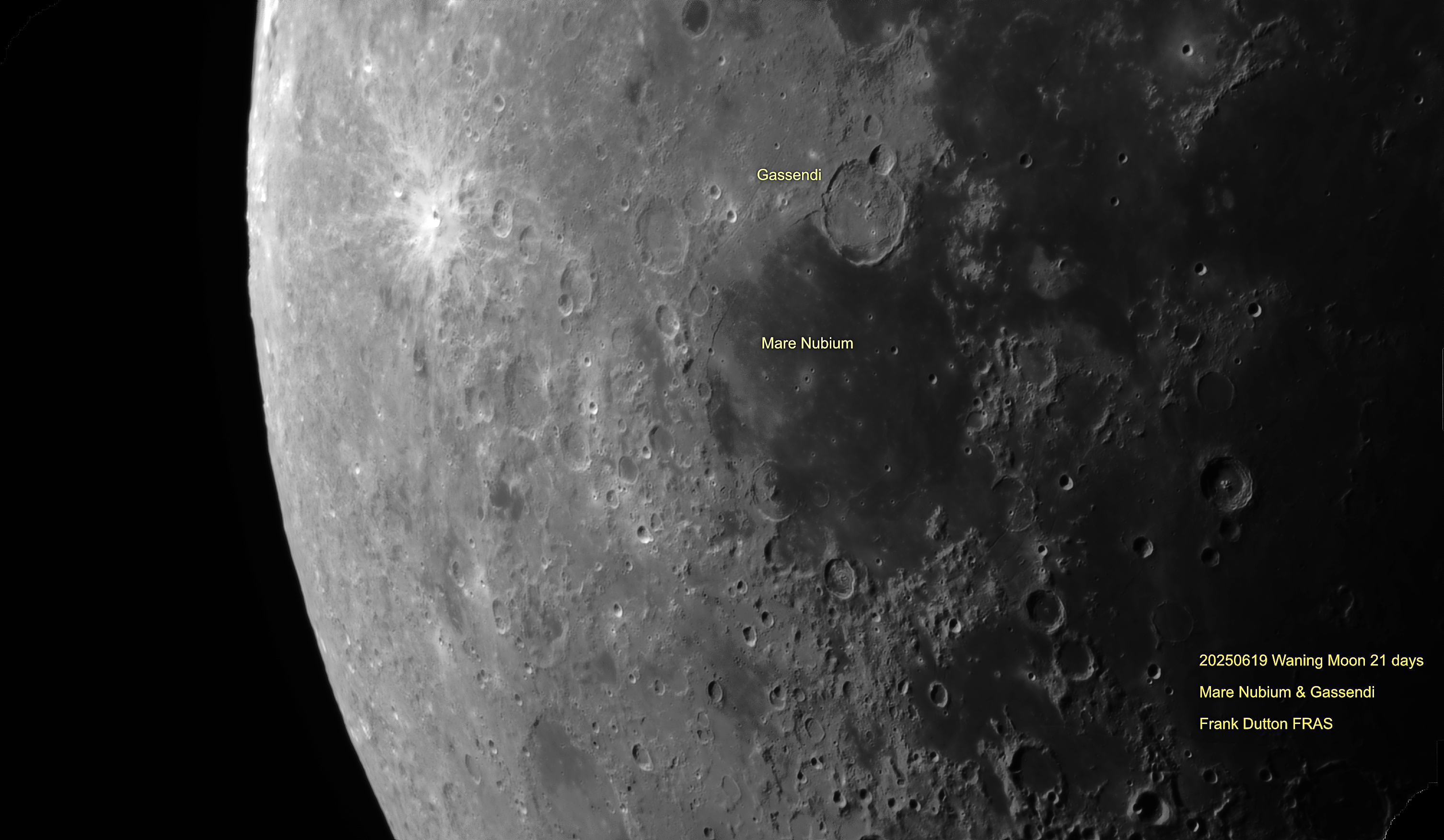 The Moon at 03:00 ish 19th June 2025 - Imaging - Lunar