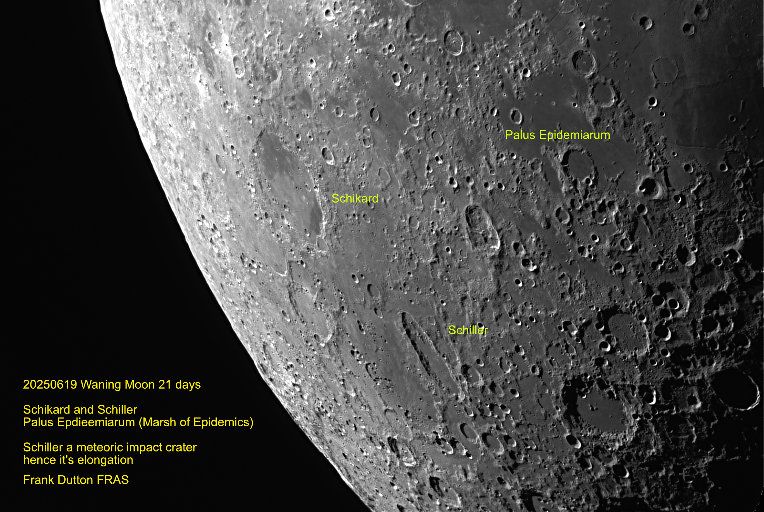 The Moon at 03:00 ish 19th June 2025 - Imaging - Lunar