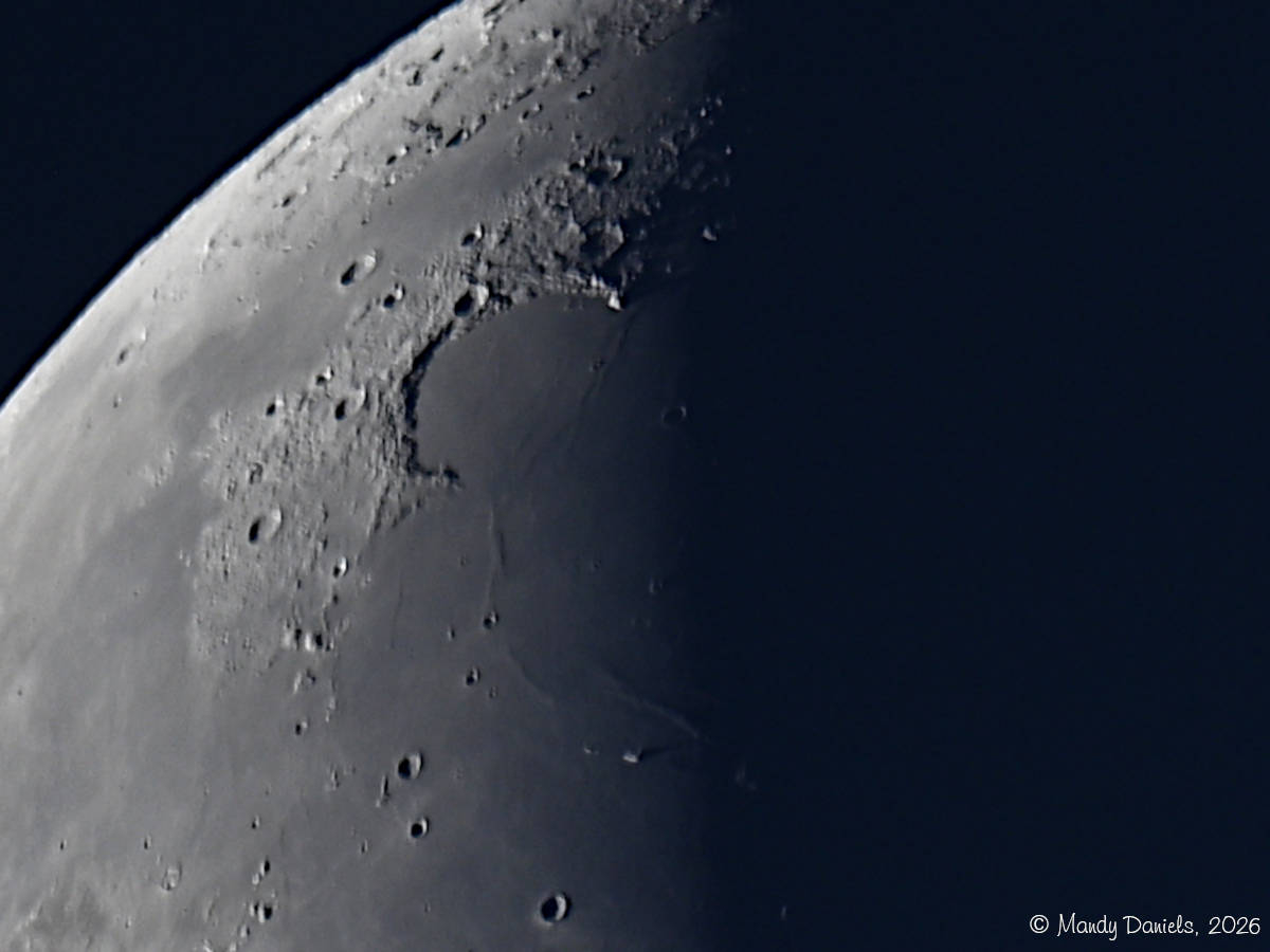 Waning Crescent Moon - 36% - Imaging - Lunar - Stargazers Lounge