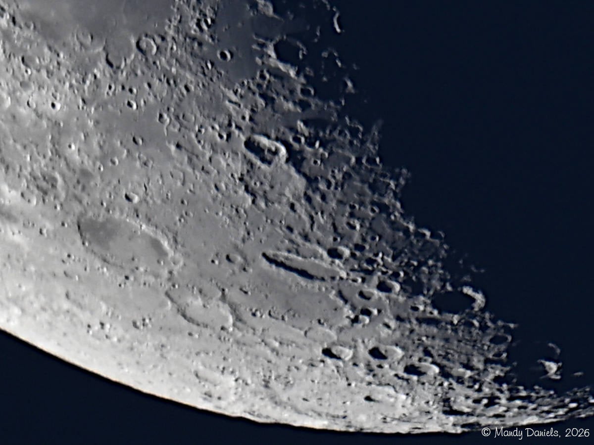 Waning Crescent Moon - 36% - Imaging - Lunar - Stargazers Lounge
