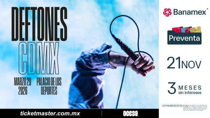 [Concierto] Deftones - Palacio de los Deportes CDMX
