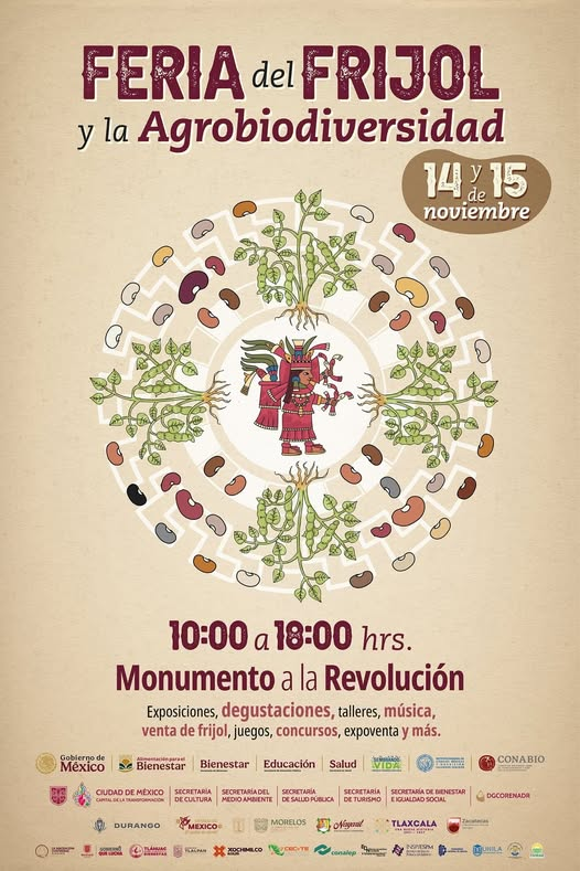 Feria del Frijol en la Ciudad de México 14 y 15 de noviembre
