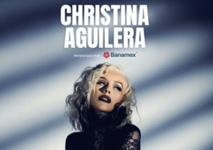 Christina Aguilera en concierto.
