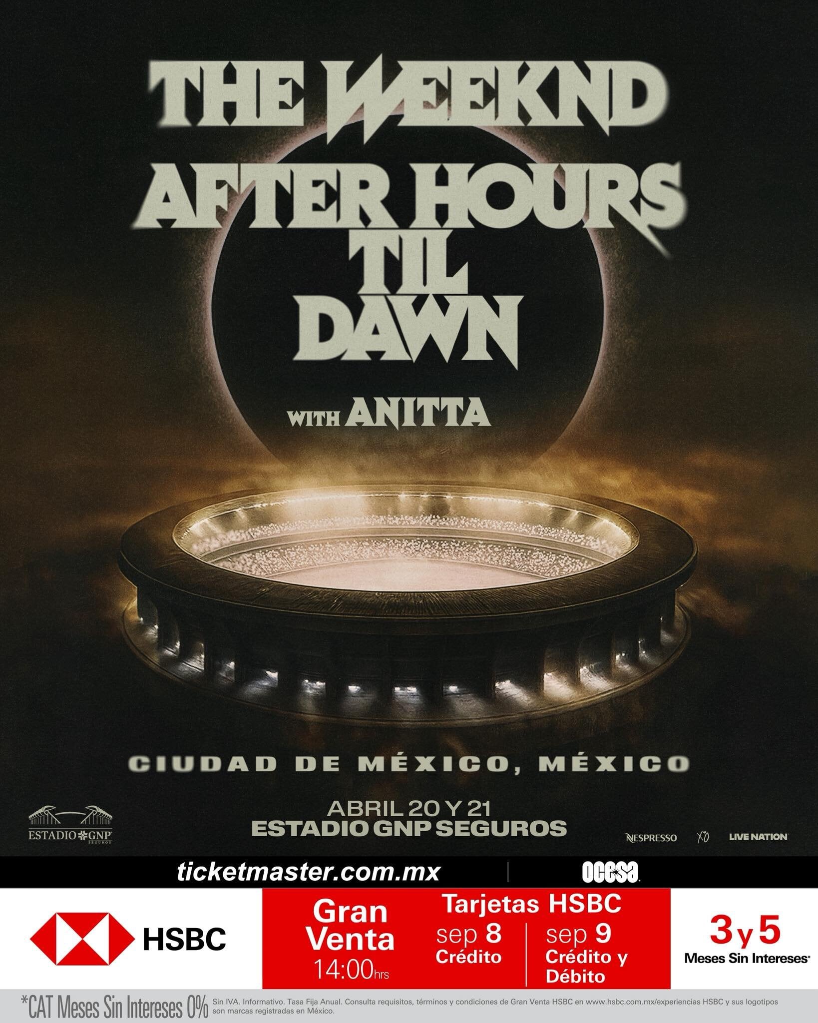 The Weeknd: After Hours Til Dawn Tour