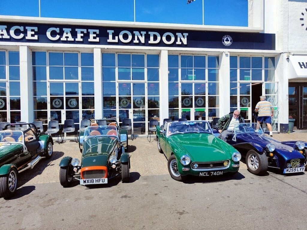 London West Middlesex Ace Café monthly meet from 5.30