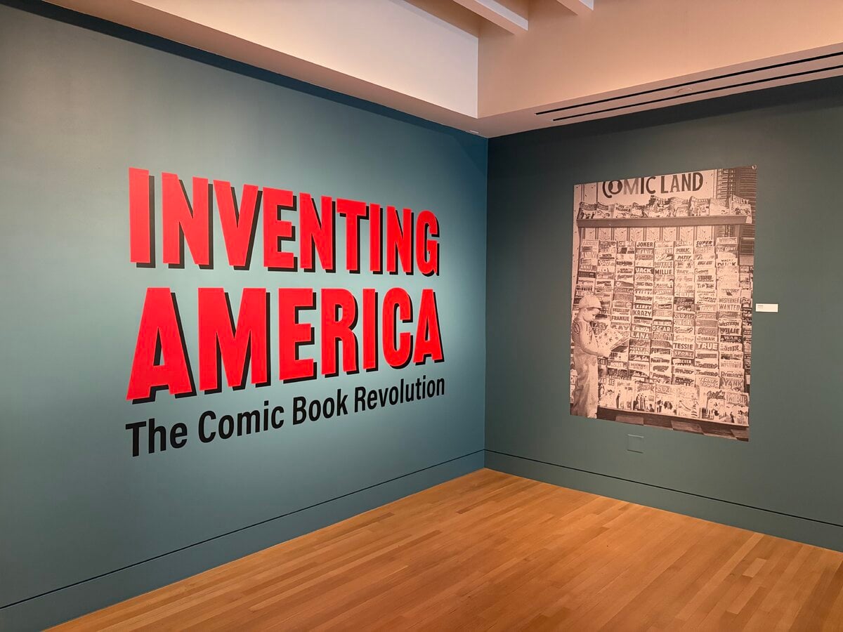 Museum exhibition - Inventing America: The Comic Book Revolution