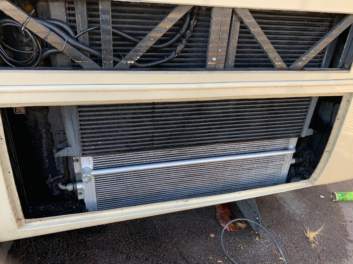 Side Radiator Cleaning - General Motorhome Discussion - Monacoers
