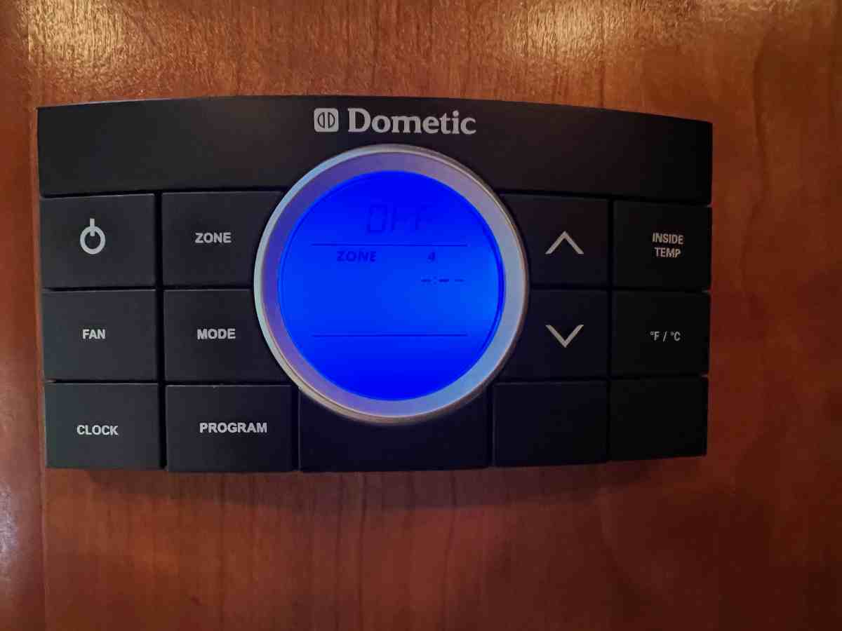 Dometic CCC2 (new version) Thermostat Reset. How do you do it 