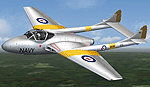 FS2004 deHavilland Vampire T.22 R.A.N - FS2004 Modern Military ...