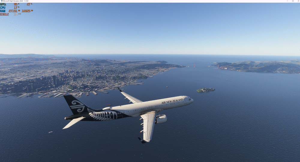 MSFS 2024 San Fransisco Microsoft Flight Simulator 2024 Screenshots