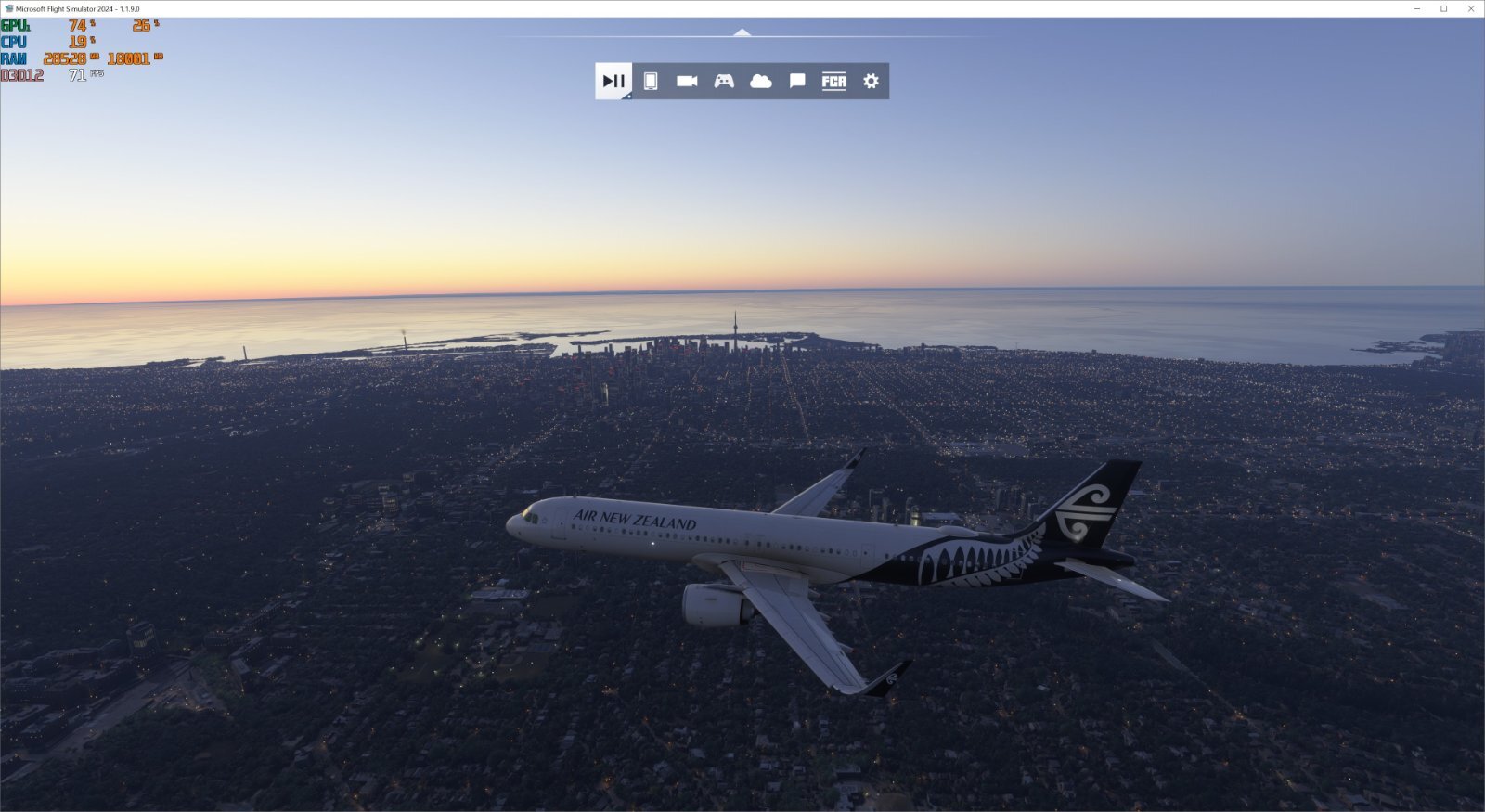 MSFS 2024 Toronto Microsoft Flight Simulator 2024