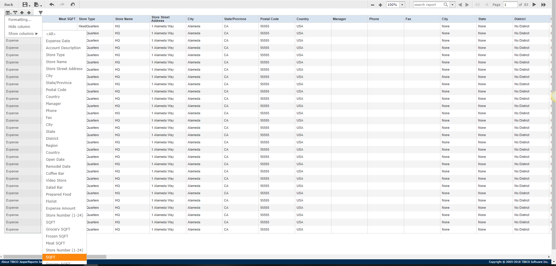 Fixing issue with showing bottom columns when the number of hidden ...