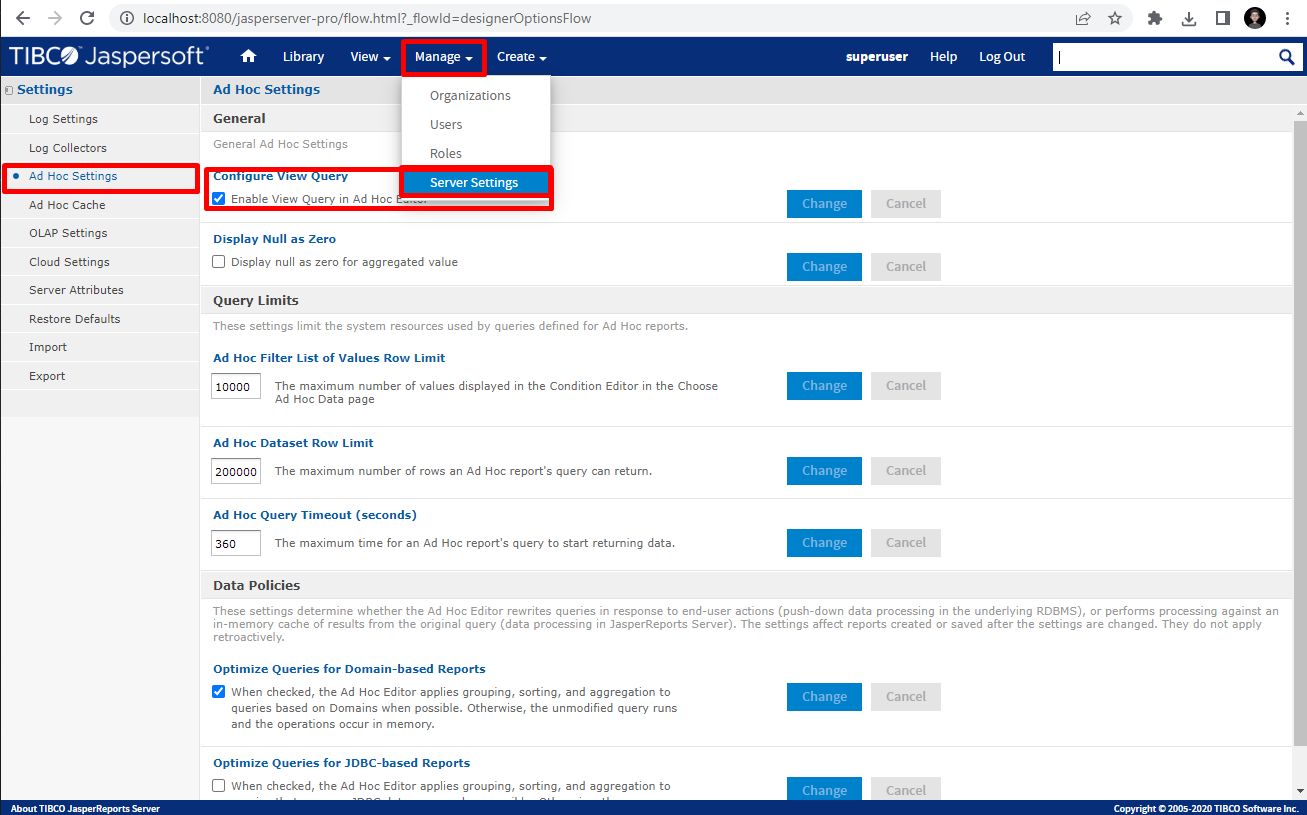 How to enable the 'View SQL Query' option in the Ad Hoc Editor - Best ...