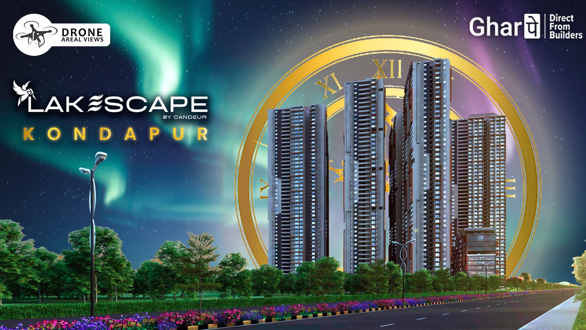 Candeur Lakescape, Kondapur – 3 BHK & 4 BHK Luxury Lakeside Apartments ...