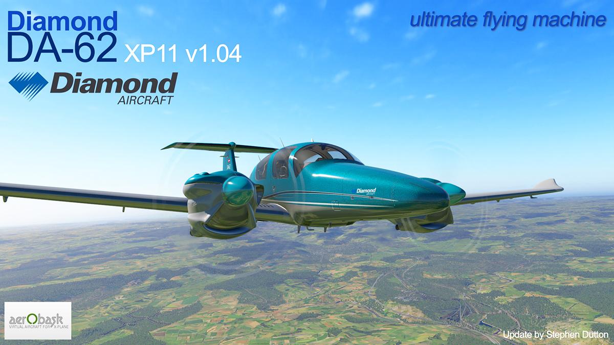 Aircraft Update : Diamond DA62 XP11v1.04 by Aerobask - General Aviation ...