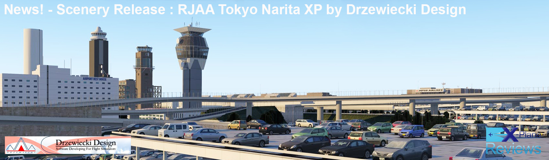 News! - Scenery Release : RJAA Tokyo Narita XP by Drzewiecki