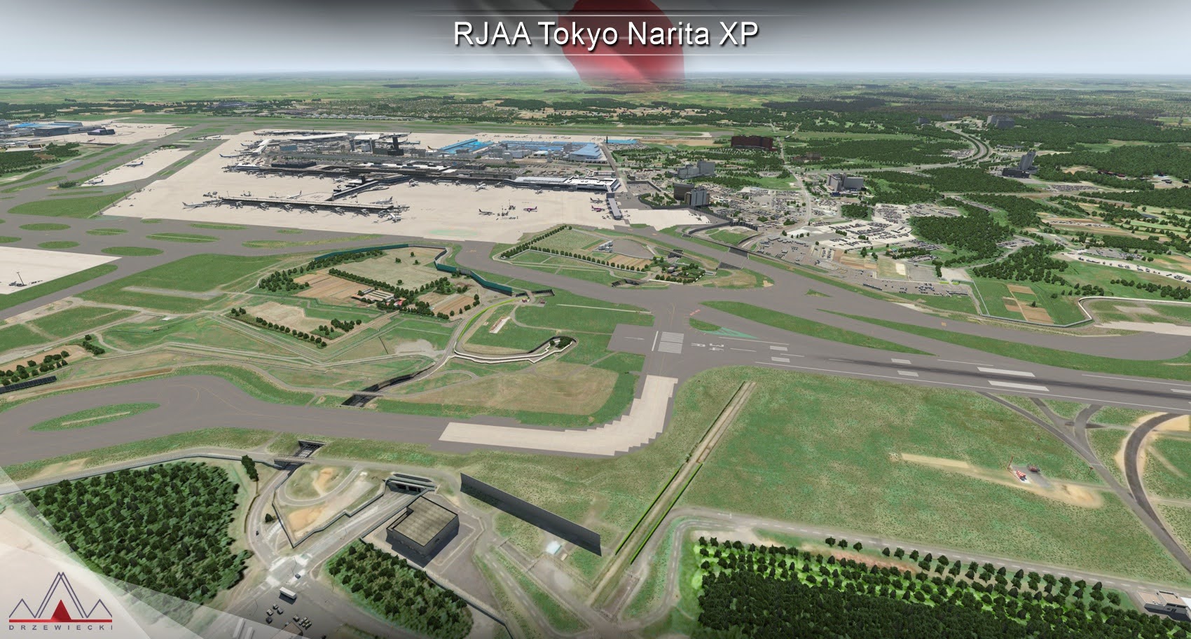 News! - Scenery Release : RJAA Tokyo Narita XP by Drzewiecki