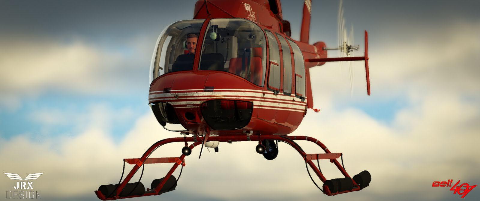 NEWS! - Aircraft Released : JRX Bell 407 for X-Plane 11 and 12
