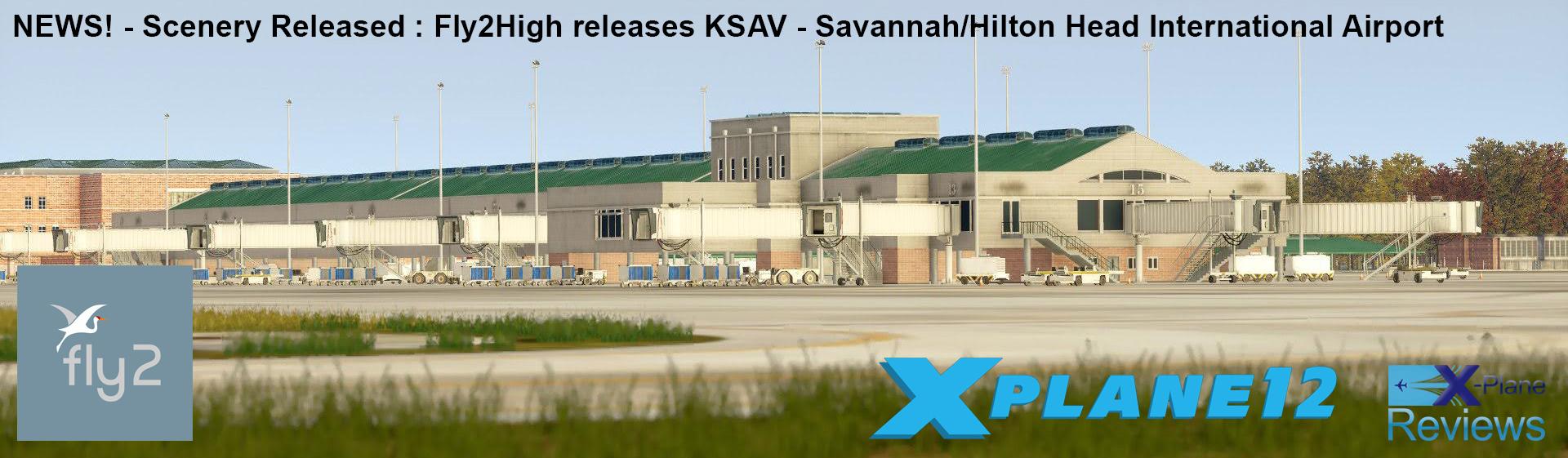 NEWS! - Scenery Released : Fly2High releases KSAV - Savannah