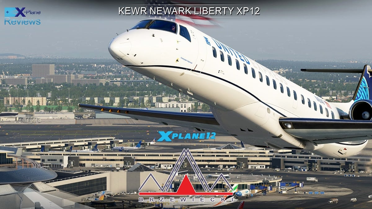 NEWS! - Scenery Release : KEWR Newark Liberty XP12 by Drzewieckii