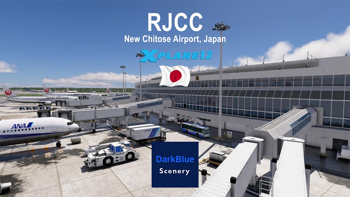 NEWS! - New Scenery Release : RJCC New Chitose Airport, Japan by