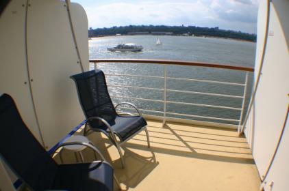 Pride of America - aft facing balcony - Norwegian Cruise Line - Cruise