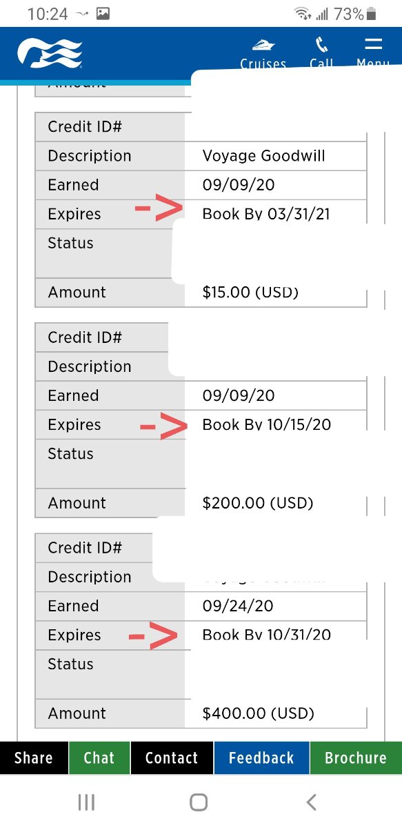 Refund Status for canceled cruises Retitled after merges Page 116