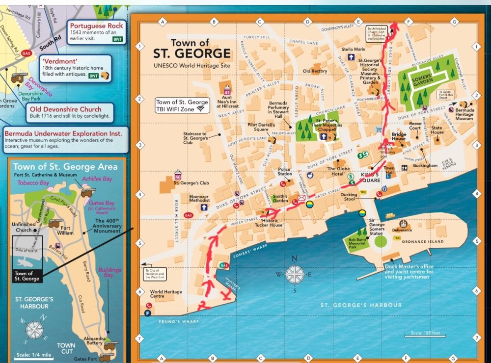 tobacco beach bermuda map & Island & Beaches  Tobacco Bay Beach Bermuda