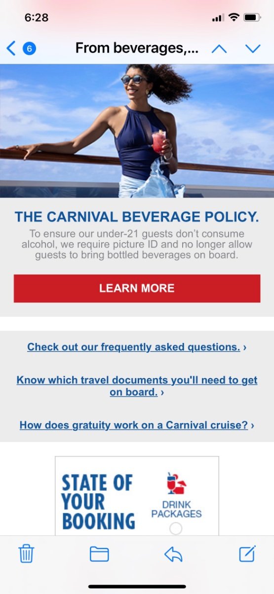 carnival tobacco policy Carnival Beverage Policy - Carnival Cruise Lines