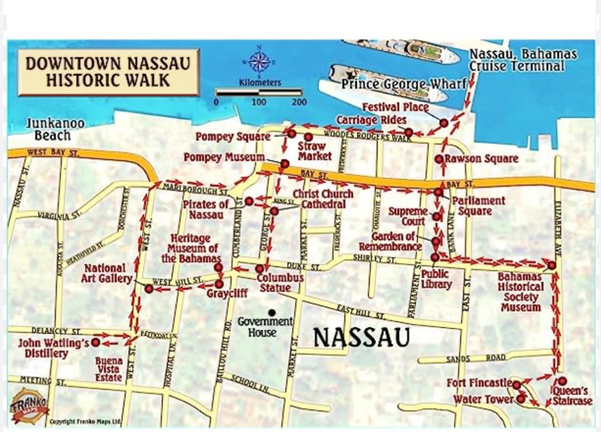 Nassau - Walking off ship - What to see and do? - Bahamas