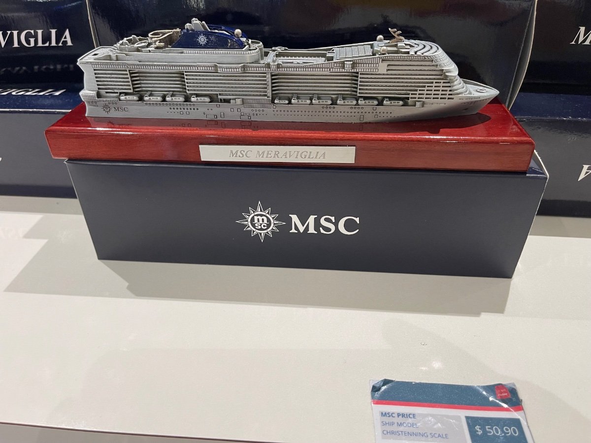 MSC Seaside - model ships in gift shop? - MSC Cruises - Cruise