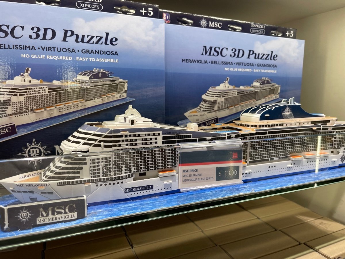 MSC Seaside - model ships in gift shop? - MSC Cruises - Cruise