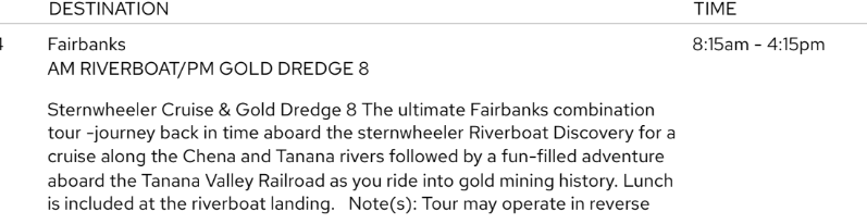 What to do on our own in Fairbanks? - Cruise Critic Community