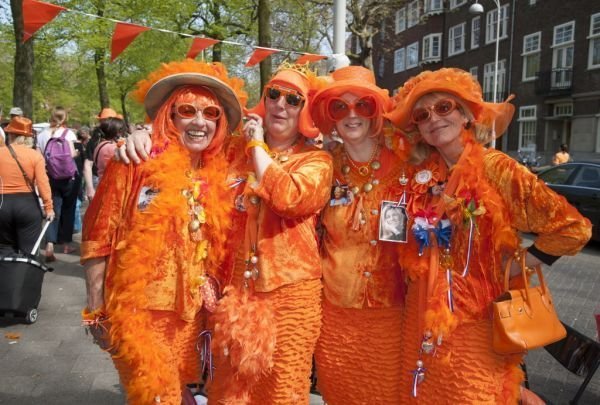 dress code orange party holland america Holland America's Dutch Day celebration