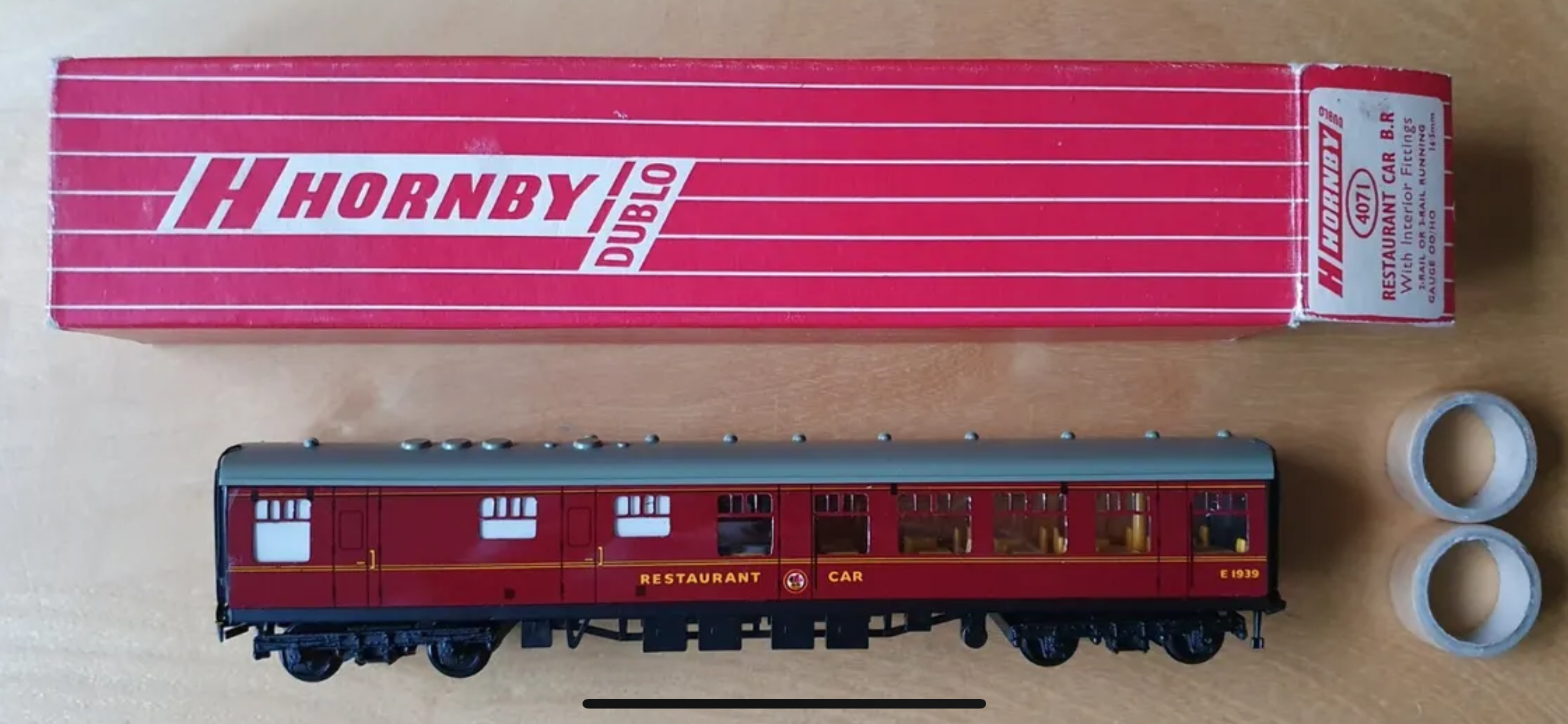 HORNBY DUBLO catalogue affiche 1953 ORIGINAL