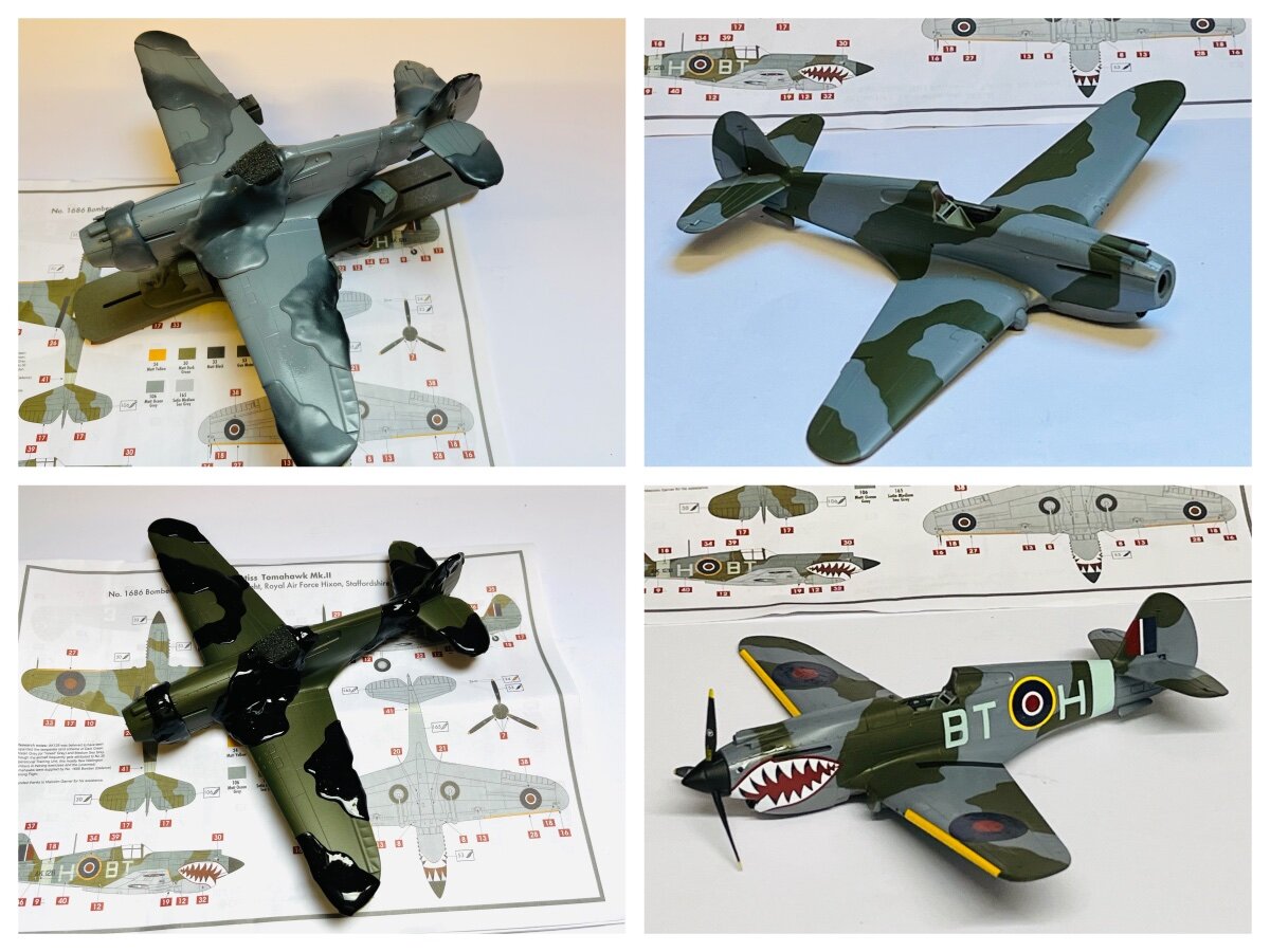 RAF Curtiss Tomahawk Mk.II - Airfix 1:48 A05133A - Aircraft