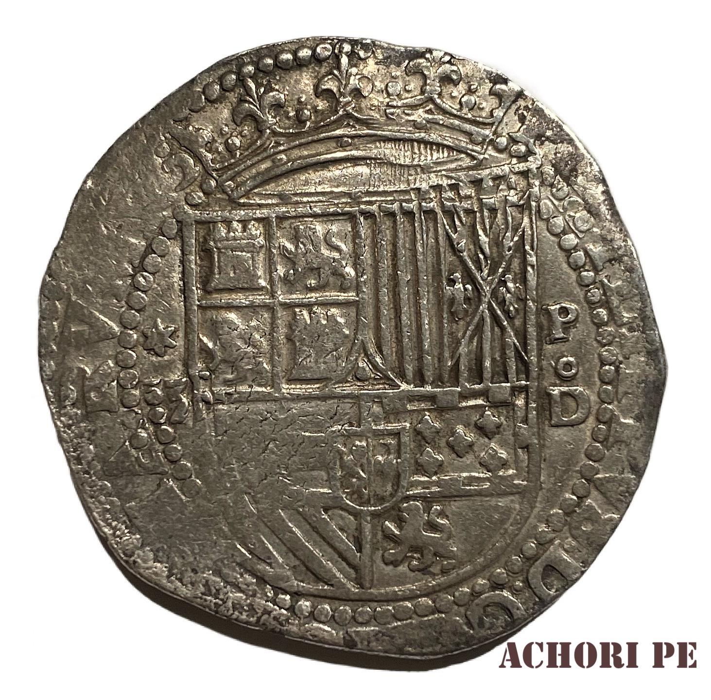 An attractive 8 reales cob of Diego De La Torre, Lima mint