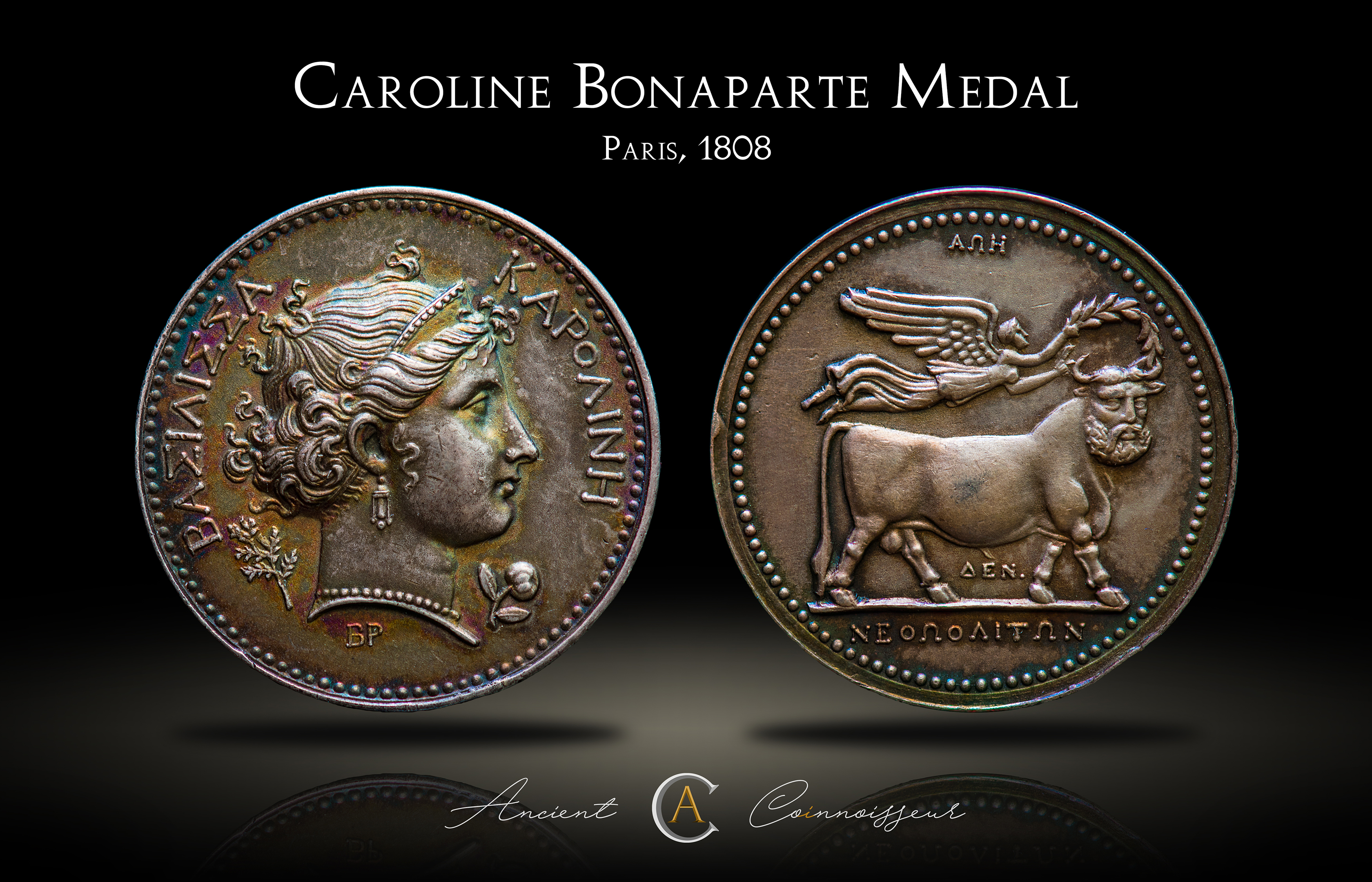 十王星南 法被 The 2nd Period 2,000 years apart: a Silver Didrachm of Neapolis from 300 BC and a