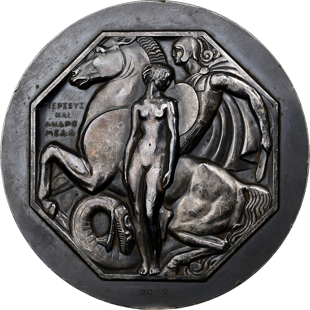 New 90 mm. AND NOW A 100 mm. French Art Deco Medal by Paul-Marcel