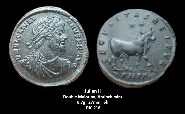 The bulls of Julian II - Roman Imperial Coins - Numis Forums
