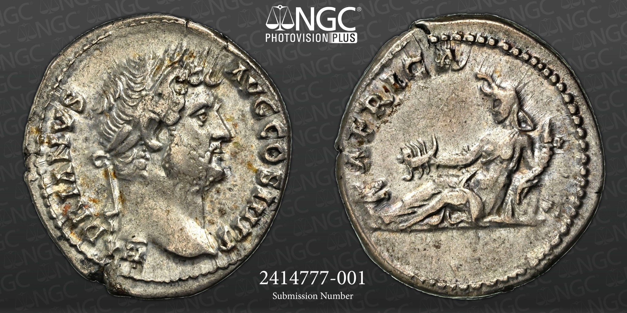 Hadrian's travel series denariii - Roman Imperial Coins - Numis Forums
